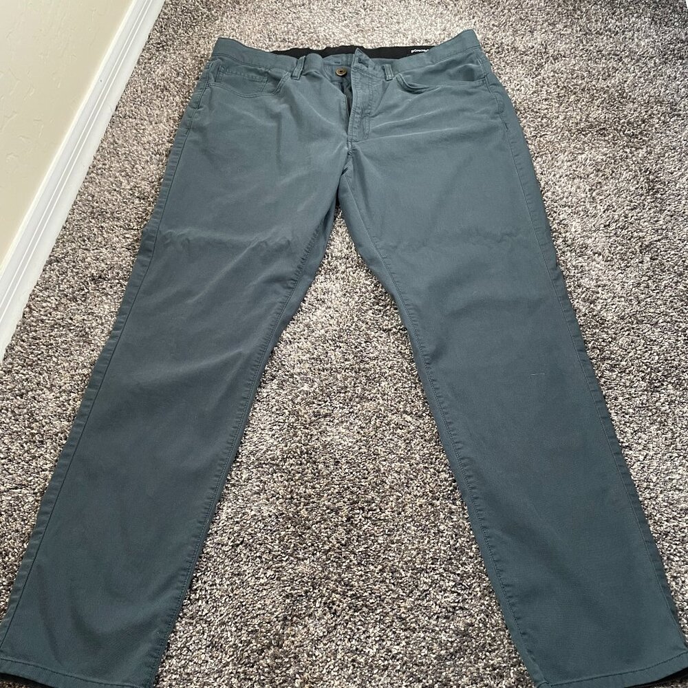 Bonobos Tech 5-Pocket Chino Pant Forest Green 35x32 Athletic